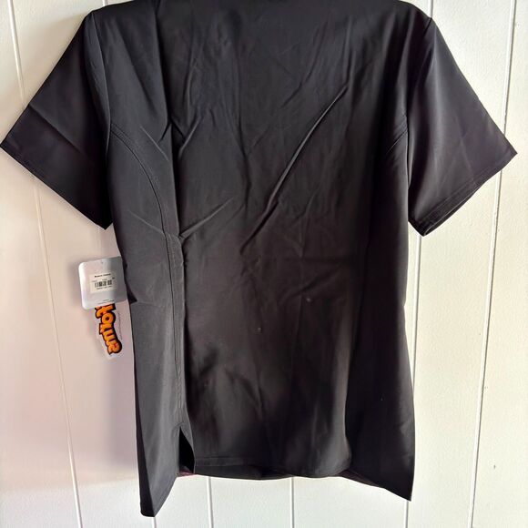 Cherokee Tooniforms Disney Themed Frozen V Neck Woman's XS Nurse Scrub Top - Picture 2 of 7